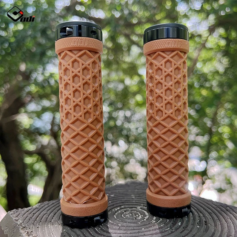 ODI Van Lock-On Bike Grips Dual Lock Ring System mit Silikon für ultimative Anti-Rutsch- und Stoßdämpfung auf MTB/BMX/Faltrad – Detail 18