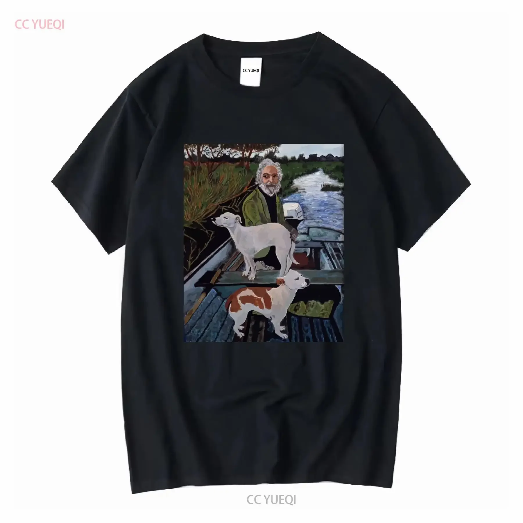 Goodfellas Dog Classic T Shirt vintage Washed fashion Breathable Stretched Slightly Unisex designer clothes Soft