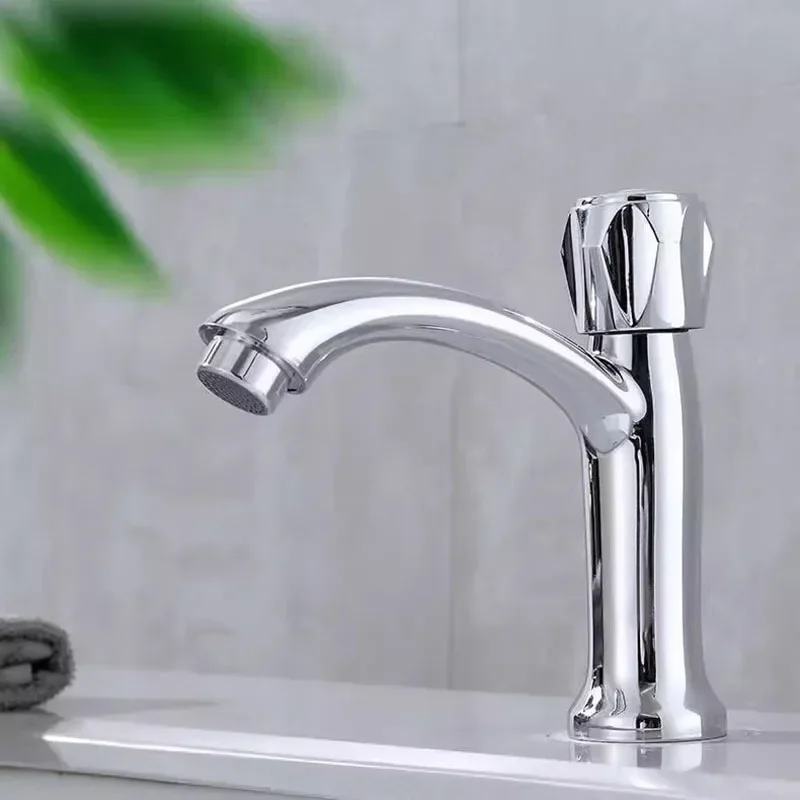 Bathroom Wash Basin Wash Basin Single Cold Faucet Toilet Household Balcony Laundry Basin Single Faucet Bathroom Accessories