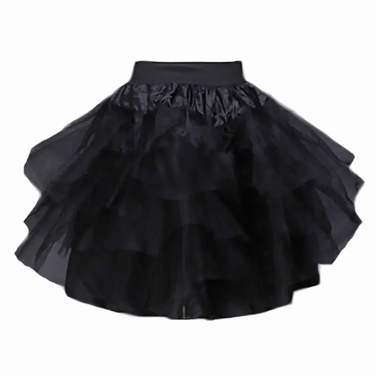 Lastest Look of the New Style 3 Layered Net Sips Girls Underskirts Crinoline Flower Girl Petticoat Hoopless