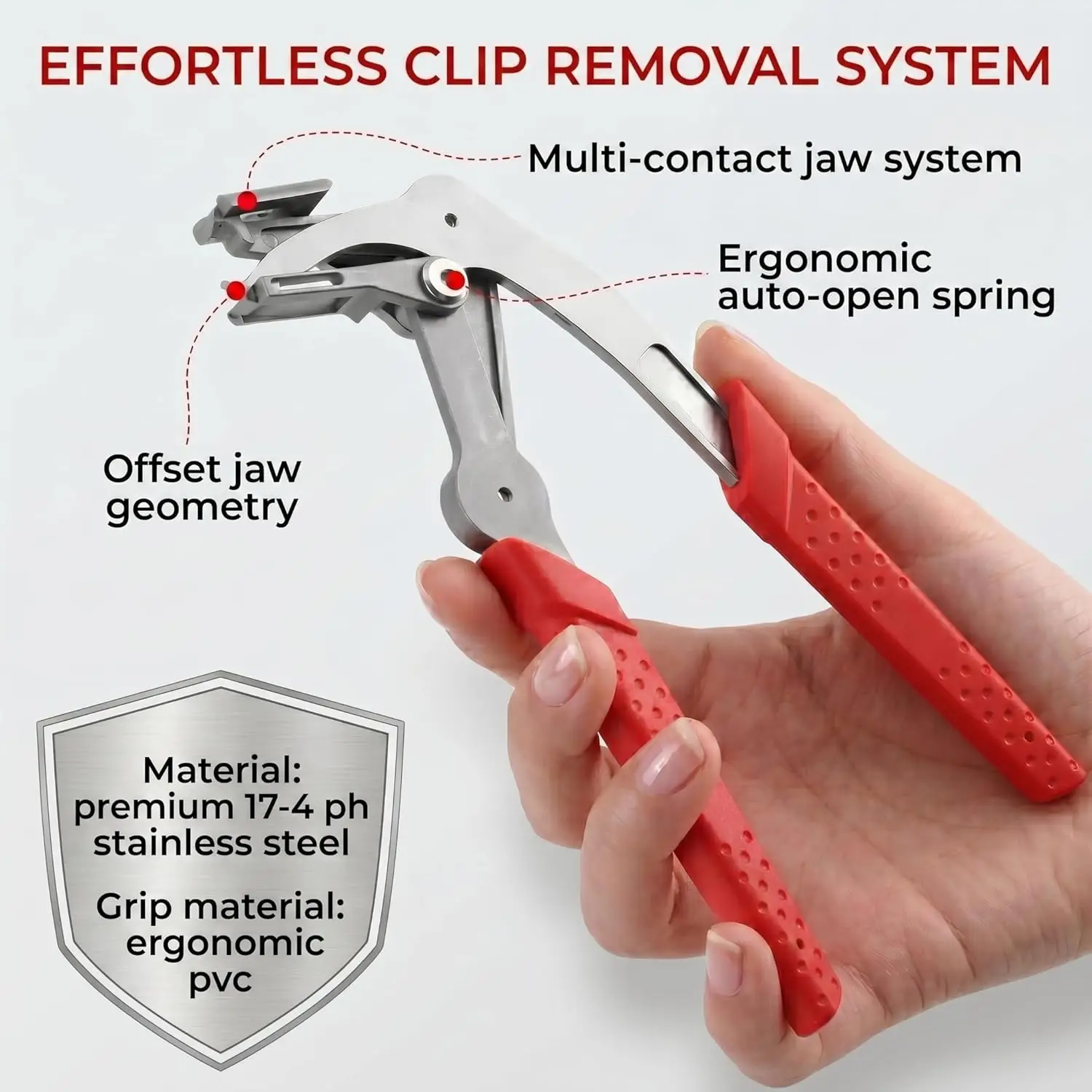 Car Clip Pliers Fastener Remover Tool Plastic Rivet Puller For Auto Interior Door Panel Trim Pry Repair Motorcycle Hand Tool
