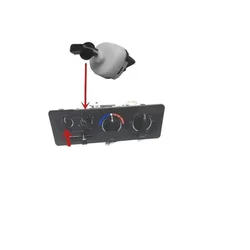 Perilla de interruptor de velocidad del ventilador de CA, 1 piezas, para Pajero V20, MB657410, Control de calentador de salpicadero para Montero V30 A/C, Panel de clima para Shogun V40