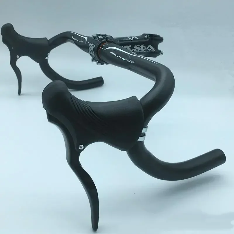 

1 пара сплава AL, велосипед для велокросса, фиксированная шестерня, одна скорость, тормозные рычаги