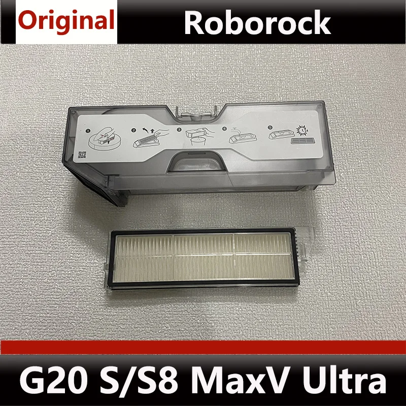 Original Dust Bin of Roborock S8 MaxV Ultra Dust Collector, a Vacuum Cleaner Accessory and Consumable