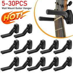 5-30pc Guitar Hanger Wall Mount Non-slip Holder Stand for Acoustic Ukulele Violin Bass Instrument Guitar Accessories