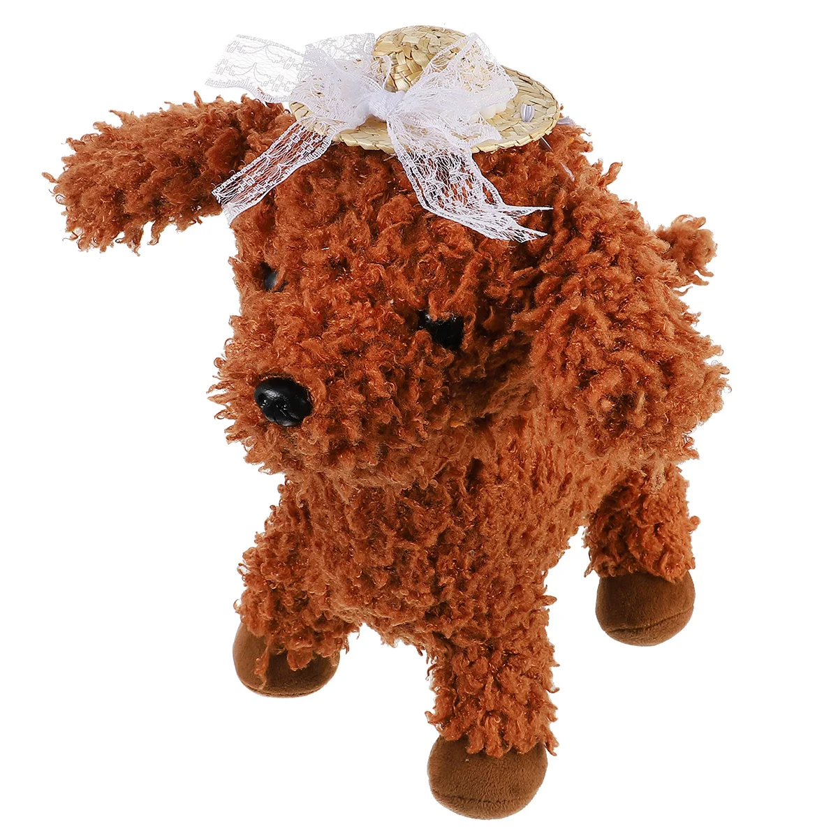 

Straw Hat Woven Cap Decorative Bowknot Lovely Headwear Wide Brim Cat Dog Hats Soft Comfortable Photo Props Pet Daily Wear