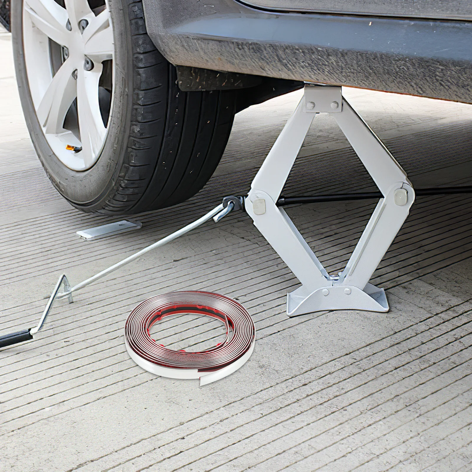 

1 Roll Bright Car Door Edge Guard Trim Strip Scratch Protection Decorative Car Door Protector Edge Guards