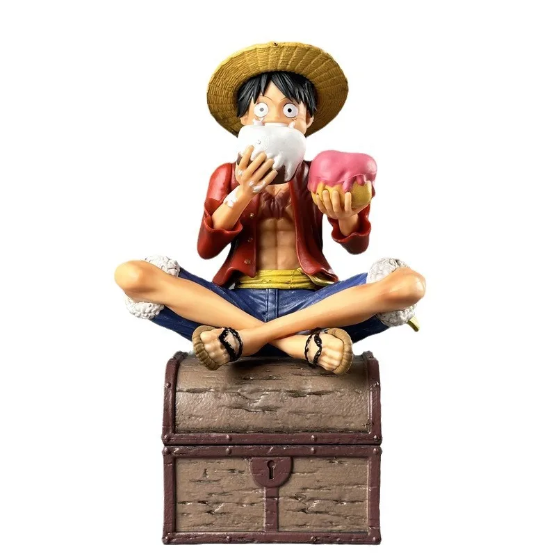 20cm Anime One Piece Figures Luffy Action Figure Figurine Ornament  Model Toys Kits Pvc Model Desktop Decorate Birthday Gifts