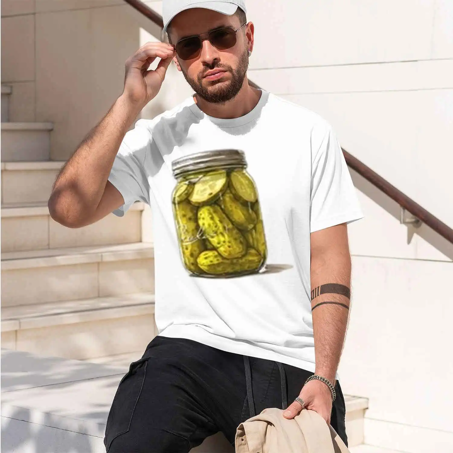 Women T Shirt Pkle Jar TShirt Cute Trendy Pk Cucumber Lover Gift Grh Tee Funny Canning Vintage Camisetas 2026 New Model Short-sl