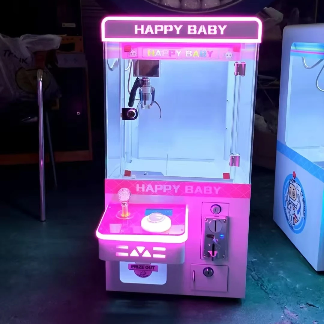 Wholesale Custom Candy Pusher Claw Machine Board Plush Mini Coin Claw for Kids 6+ Years Amusement PCB Metal & Plastic Game Board