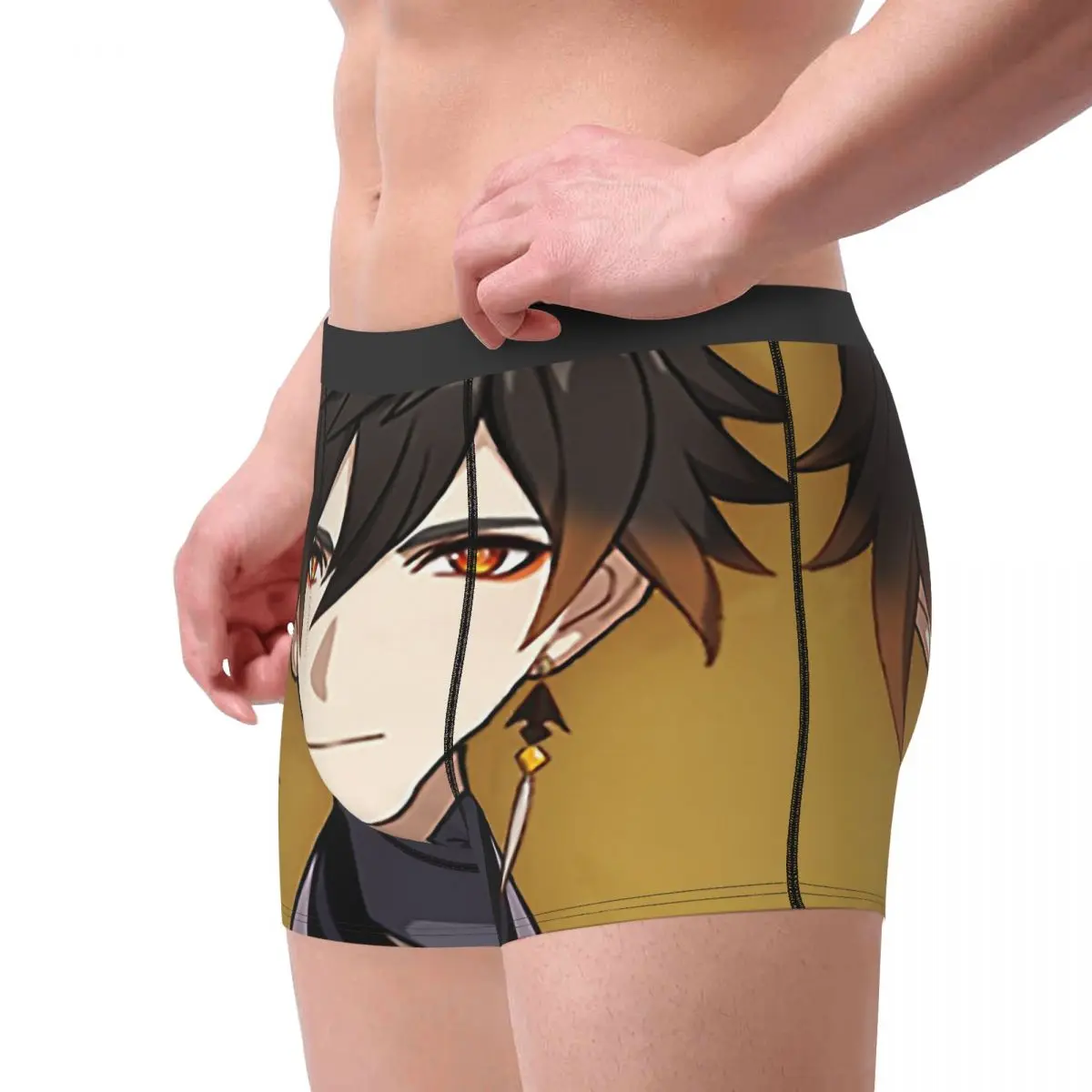 Genshin Impact Zhongli Unterhose Homme Höschen männliche Unterwäsche sexy Shorts Boxershorts