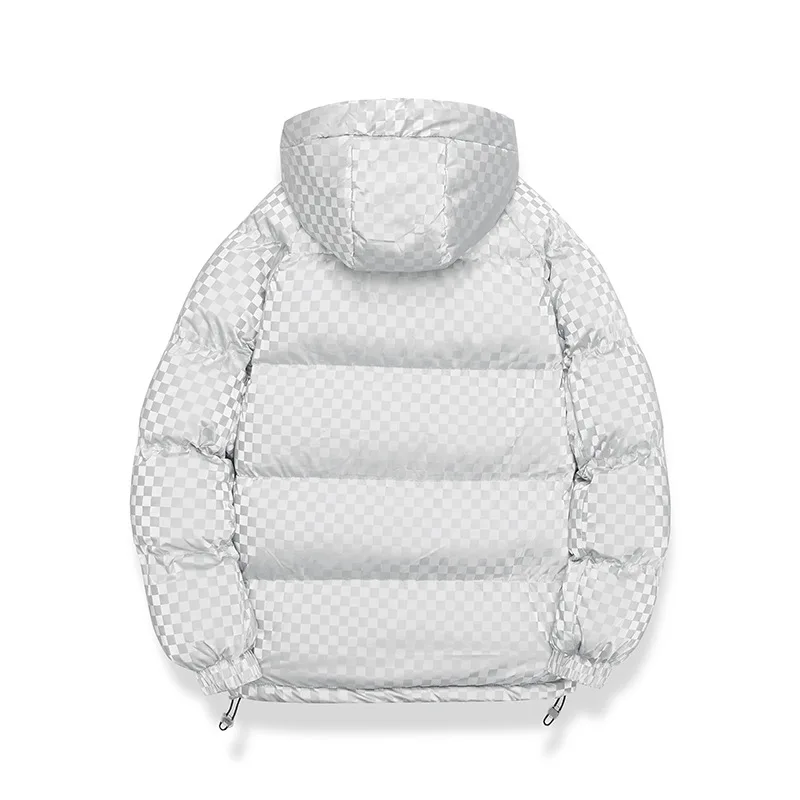 Ropa de algodón con capucha para hombre, tendencia de moda de otoño e invierno, ropa exterior informal cálida para hombre