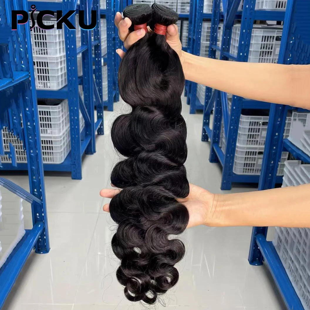 30 32 Inch Peruvian Hair Bundles Body Wave Human Hair Weave Bundles Remy Hair Extension Cheap 1/4Pcs Wholesale Bundles