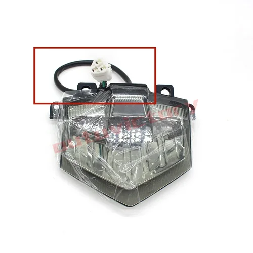 Imagen 2 del producto Para CFMOTO CF250NK 2018-2022 CF MOTO NK250 CF250 luz trasera motocicleta conjunto de luz trasera lámpara de luz de freno