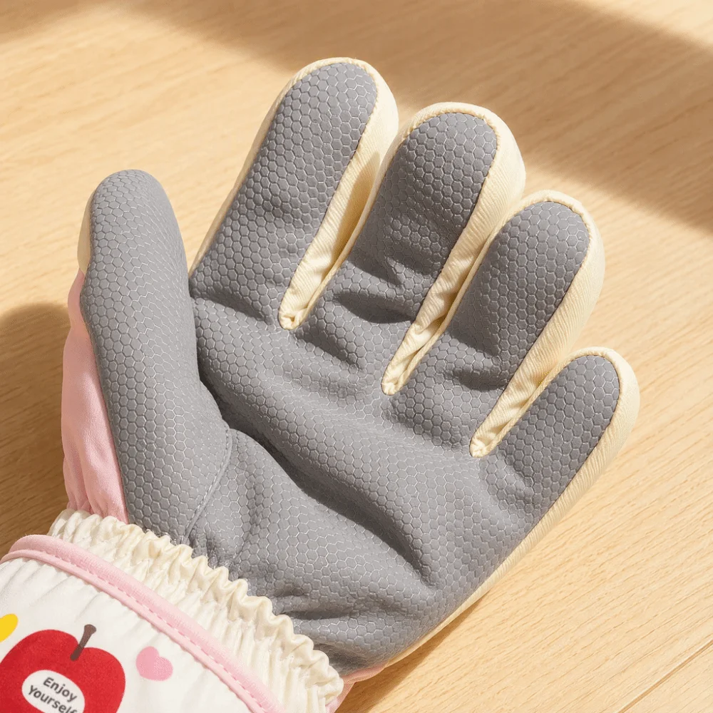 Full Finger Touch Screen Snowboard Gloves Windproof Thickened Outdoor Sports Gloves Waterproof Non-slip Warm Gloves Winter