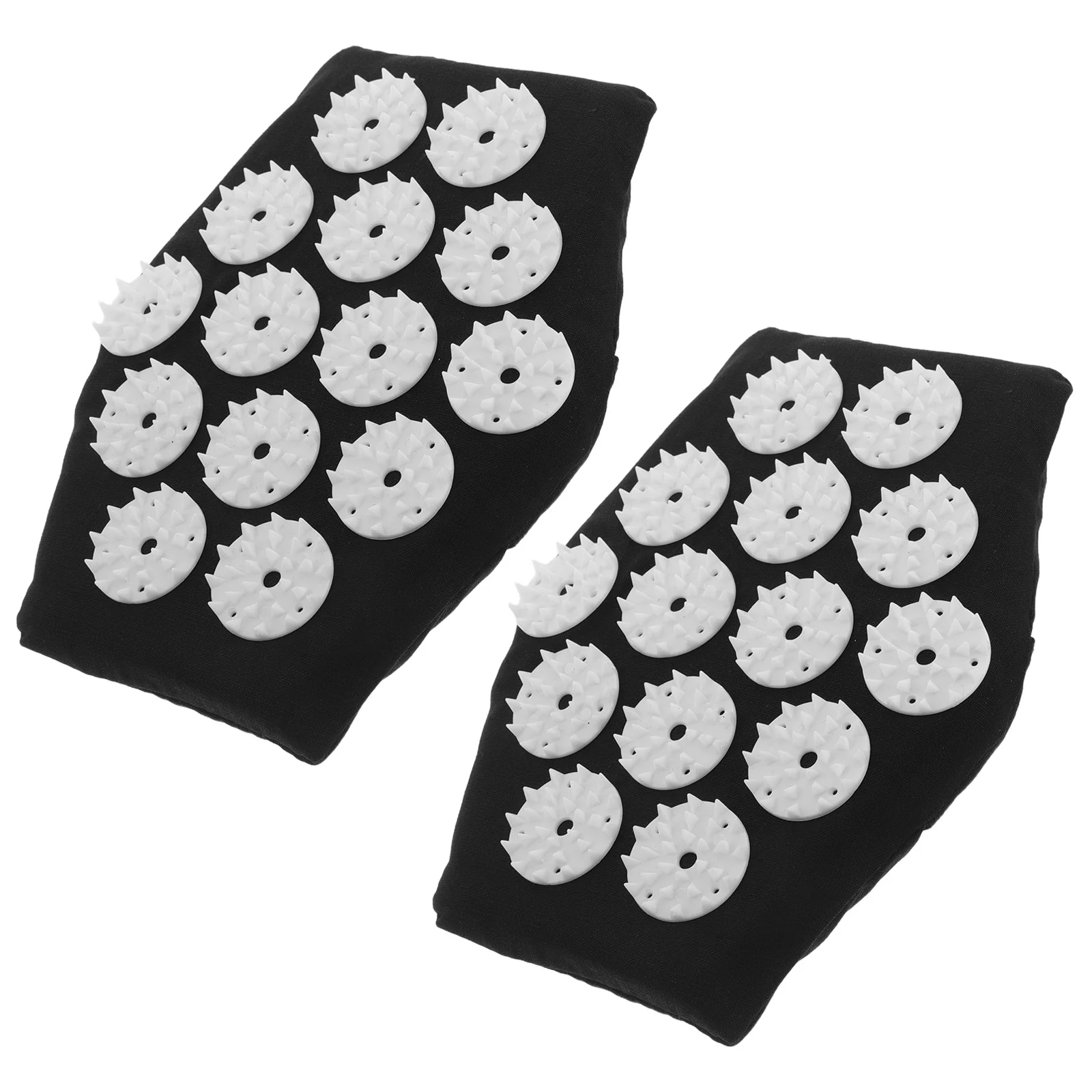 

2 шт., игольчатые массажные перчатки, инструмент для массажа тела, ручной массажер для глубоких тканей для шеи, спины, груди, ног, релаксации