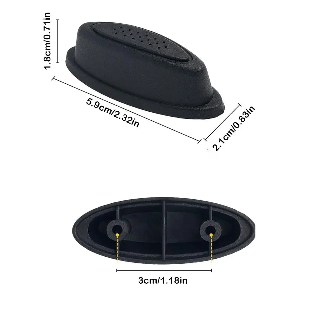 1 زوج أقدام الأمتعة منصات الأمتعة استبدال جزء أسفل حامل حقيبة قدم وسادة حقيبة حامل قدم الملحقات مع مسامير