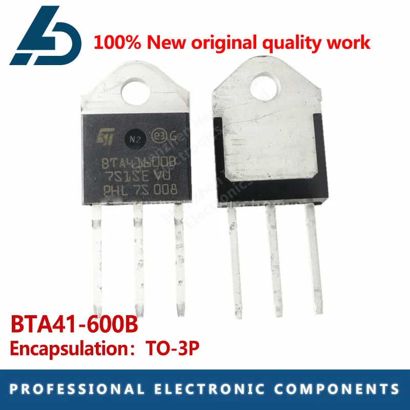 10 unidades por lote BTA41-600 BTA41-600B BTA41600B BTA41600 BTA41 TO-3P 600V TRIACS