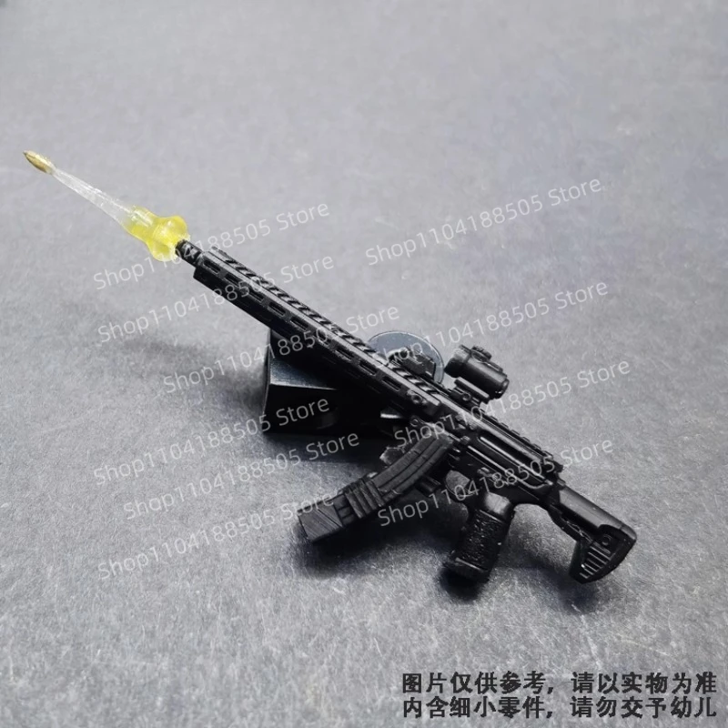 MOC Military Building Blocks Doll Weapon Accessories Gun Rifle Silencer Third-party Doll Toy Ornaments Collection