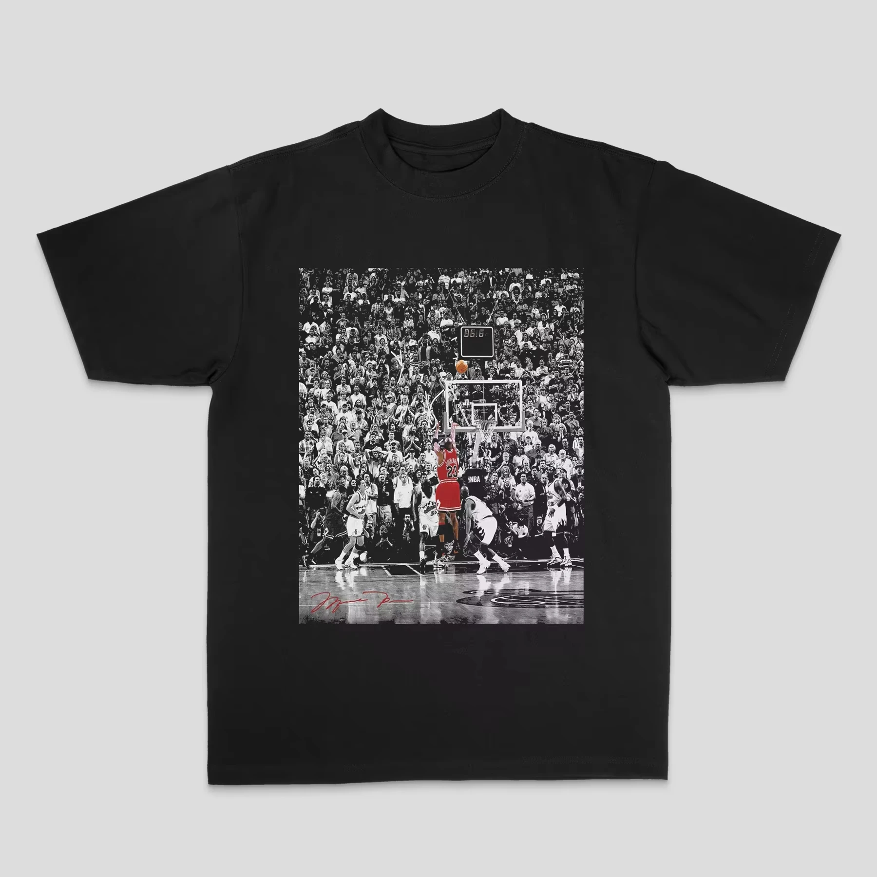 2025 مايكل جوردان الأمريكية للرجال والنساء فضفاض 100% قطن رذاذ مباشر صيفي فضفاض تي شيرتات قصيرة الاكمام