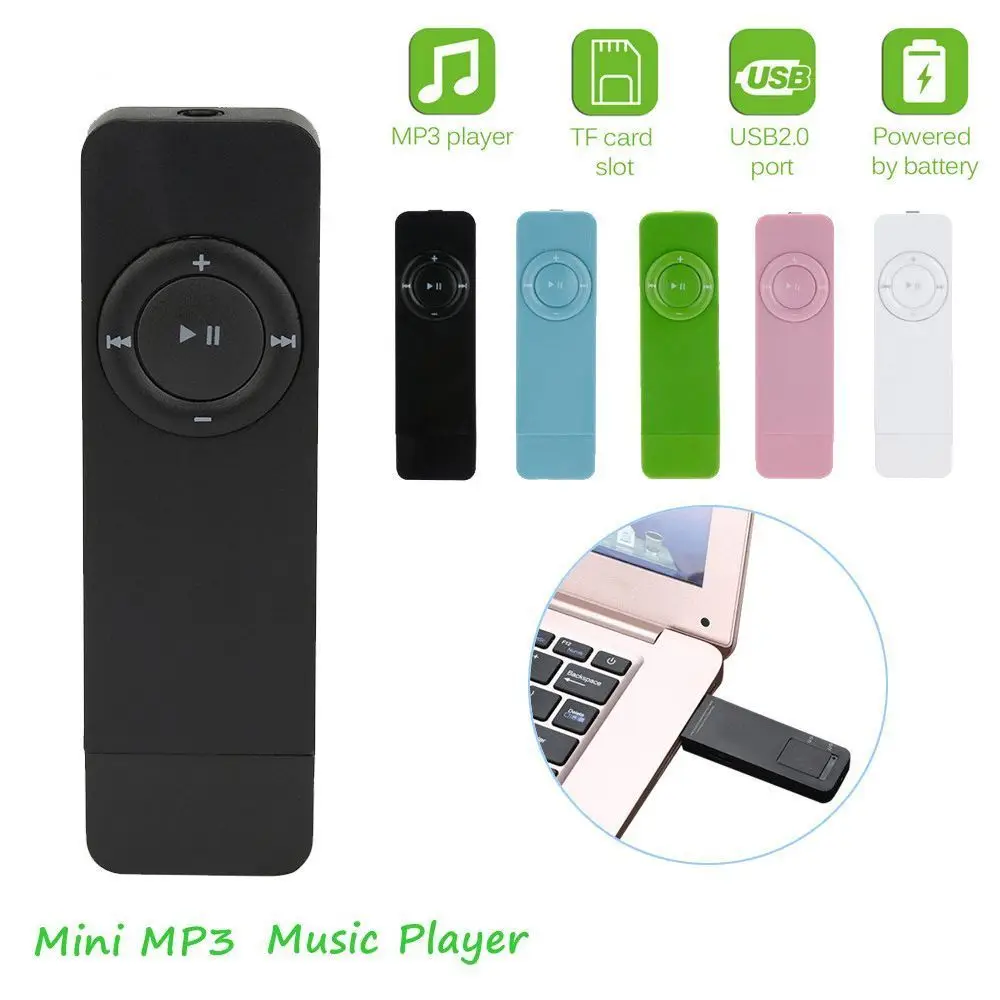 

Insertion Type USB Port MP3 2.0 USB Student English Listening Card Reader Type MP3 Player U Disk MP3 Sport Walkman Music Player