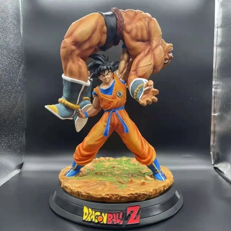 バンダイドラゴンボールアニメアクションフィギュア孫悟空リフトナッパクラシックモデルデスクトップ装飾彫像モデル人形玩具ギフトコレクション