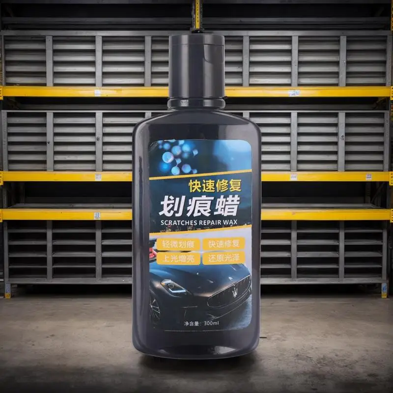 Car Scratch Repair Paste 300ml สีรถ Scratch Repair วางรถ Polish Car Care Wax ทําความสะอาดรถยนต์สําหรับ Auto Paint Detailing