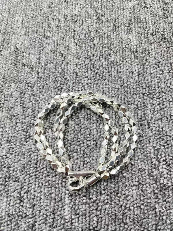 Luxury Hot selling European and American creative fashion electroplating silver S925 four row bracelet exquisite luxury jewelry