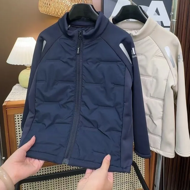 Chaqueta De algodón para niños, abrigo fino De algodón, chaqueta De invierno para niños, Ropa De invierno para niñas, abrigos, chaquetas para niños para niñas, Ropa De Niña