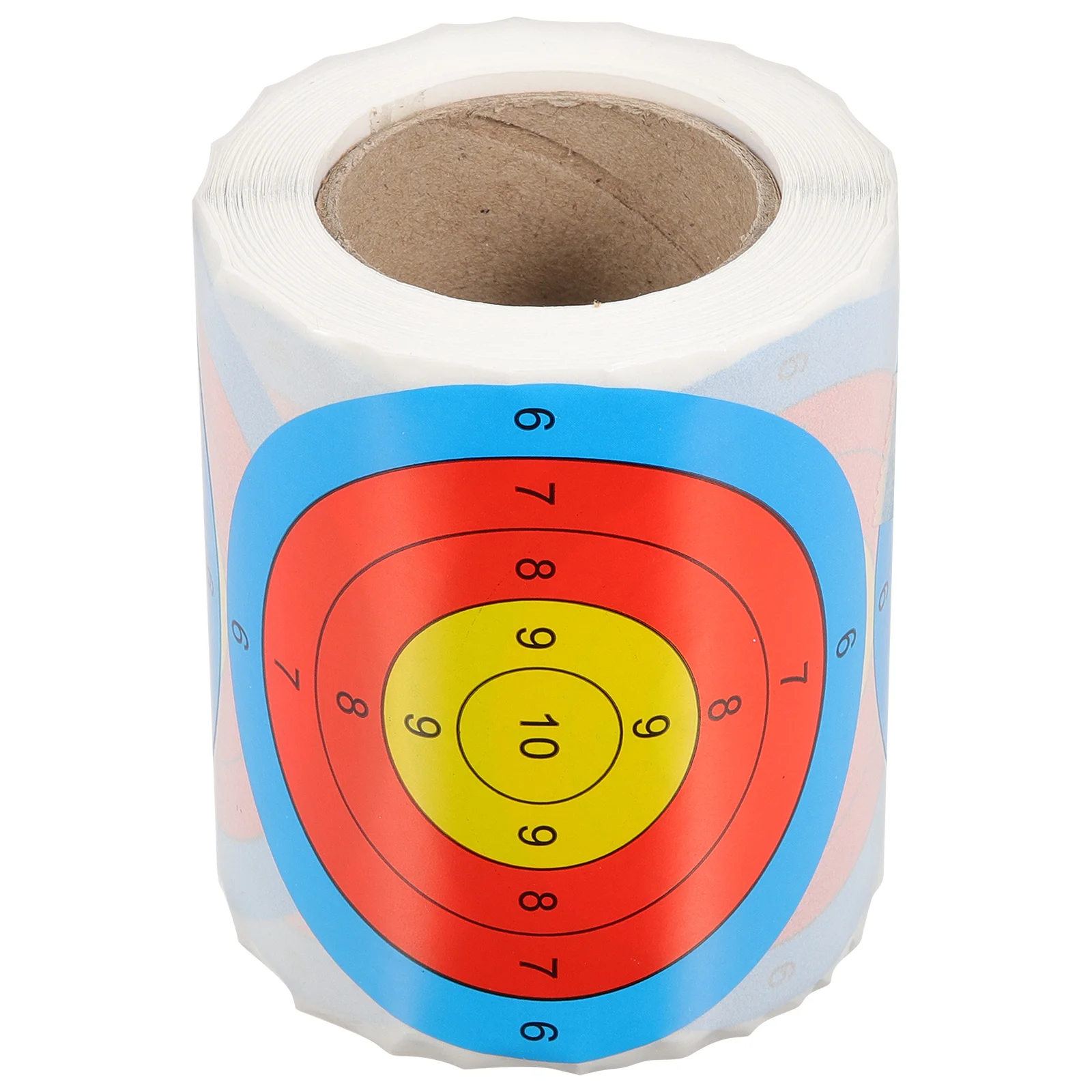 

Adhesive Shooting Targets Paper Circle Stickers Self-adhesive Fluorescence Splatter