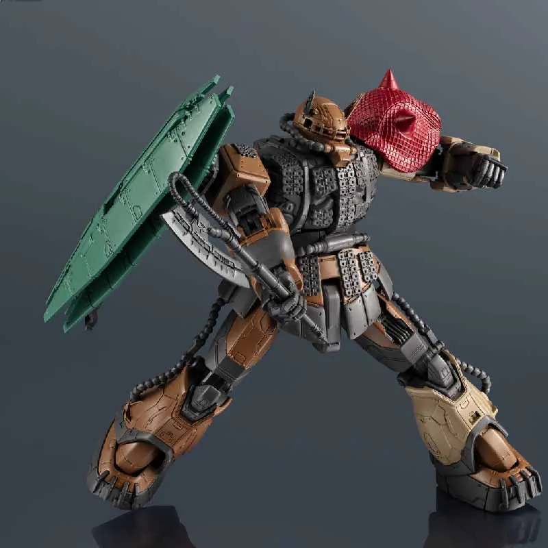 มีสินค้าในสต็อก ของแท้จาก Bandai ฟิกเกอร์แอคชั่น GUNDAM GU Series ZAKU GUNDAM EX ของเล่นสำหรับเด็กชาย/เด็กหญิง/เด็ก/ของขวัญคริสต์มาส