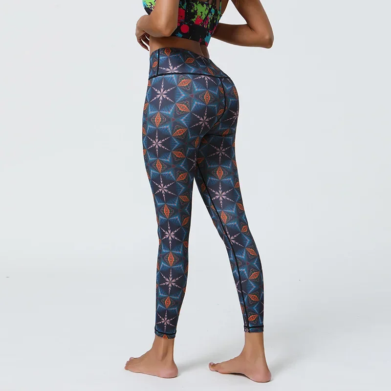 Color Sport Leggings Women 3D Printing Tights Yoga Pants Gym Leggin Ladies Seamless Leggins for Female Leginsy Sexy