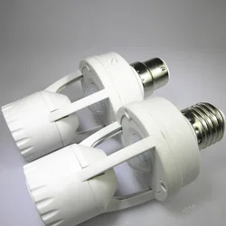 Soporte de bombilla LED con Sensor de movimiento PIR, interruptor de Control de luz, adaptador de enchufe de bombilla de inducción infrarroja, 110-240V, E27, B22, E14