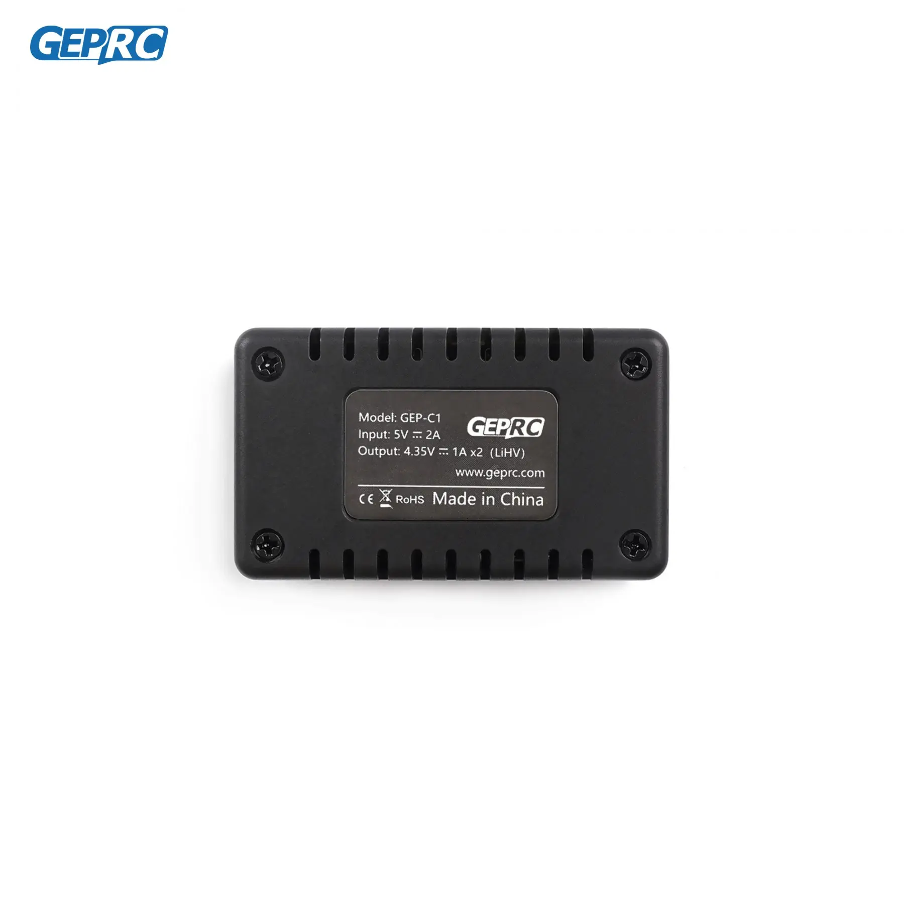 GEPRC GEP-C1 Charger Type-C 1S LIHV Dual Port GNB27 PH2.0 Fully Charged Buzzer Suit For RC FPV Quadcopter Tinygo Series Drone