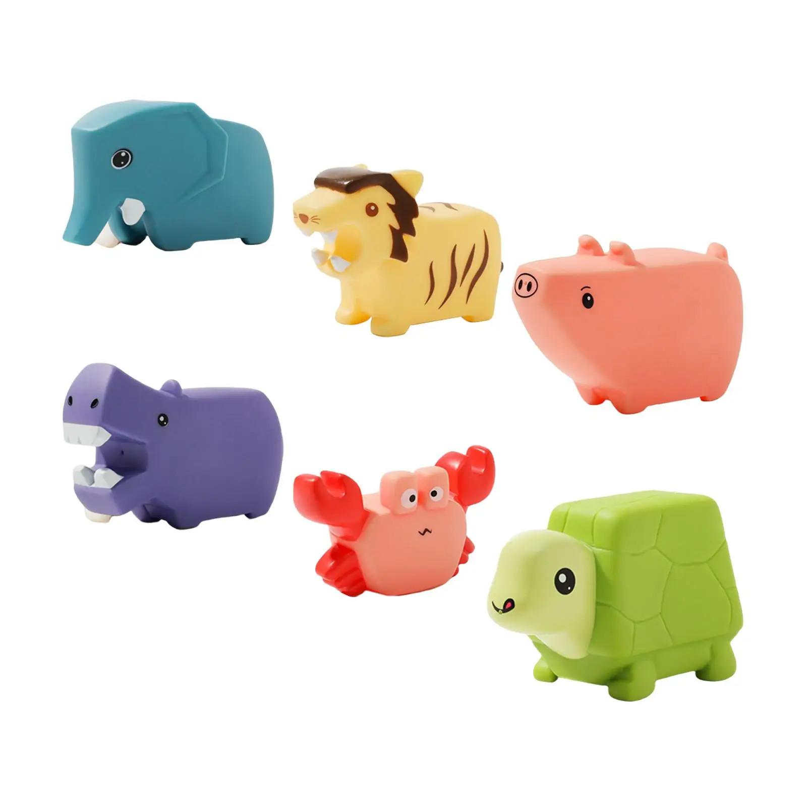 

3Pcs Cute Animals Bath Toy Kids Wash Little Animal Squirts Fun Bath for Baby