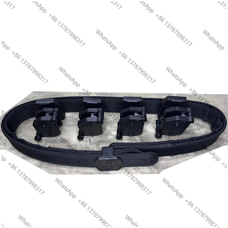 Belt & Left Right Speed Magazine Pouch Set Airsoft Competition Shooting Belt And Multi-Angle Rotation Mag Pouch