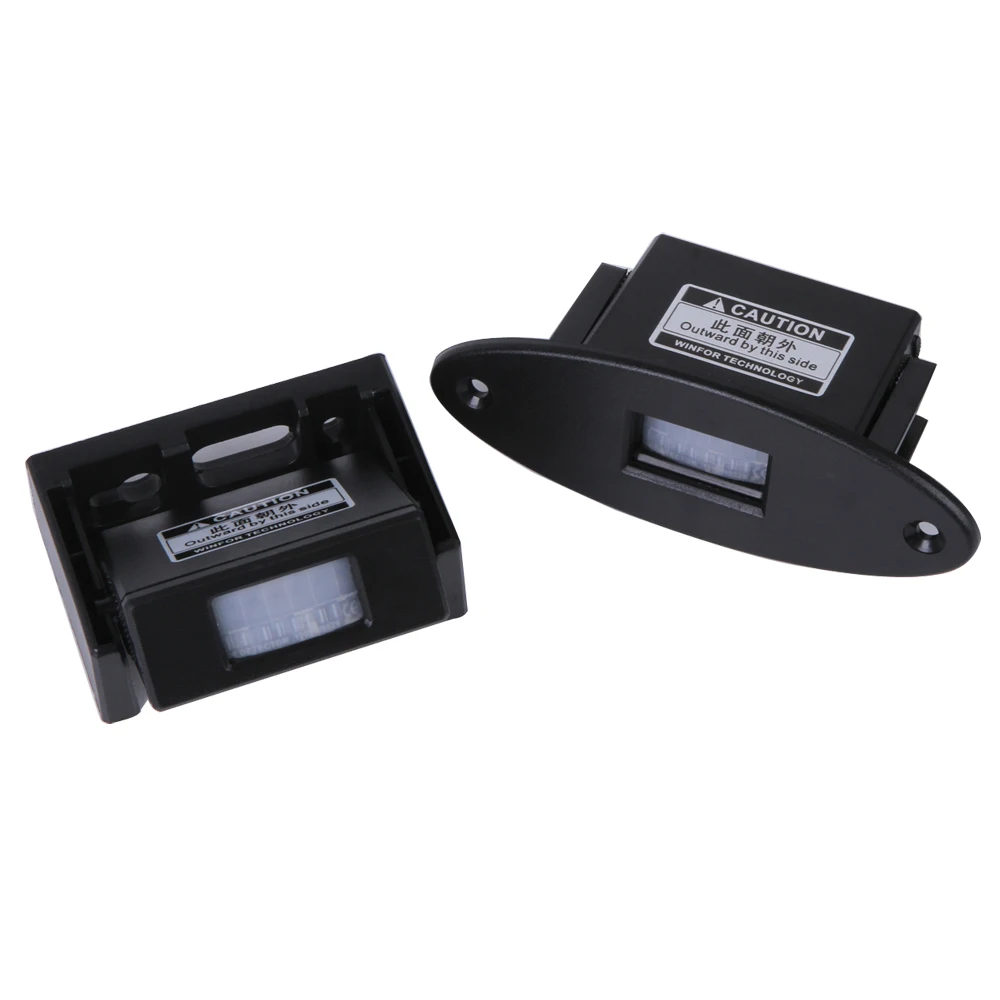 NO/NC Passive IR Motion Sensor Infrared Body PIR Detector Anti-Clamp/Pinch For Automatic Gate Opener