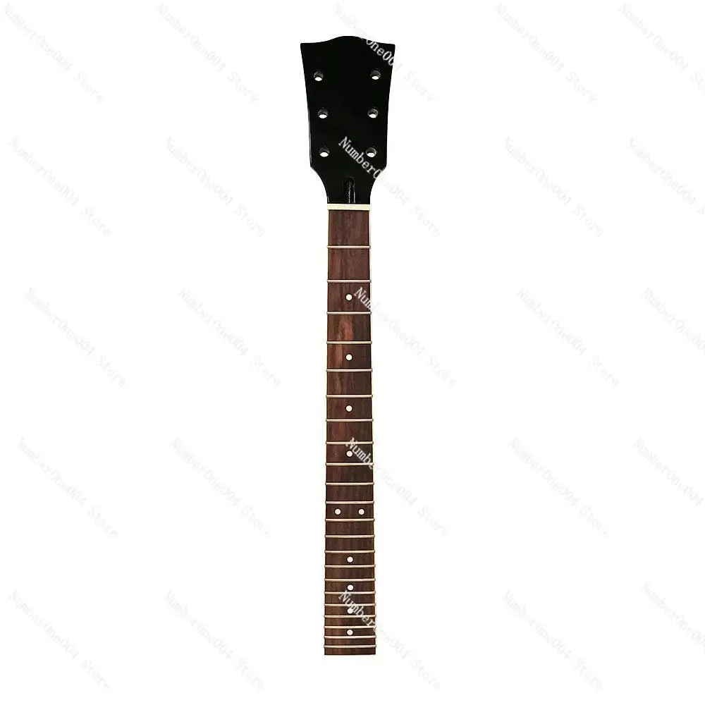 Suitable for 22 Frets LP Electric Wood Guitar Rose Xylophone Handle Neck, Bright Handle Fingerboard