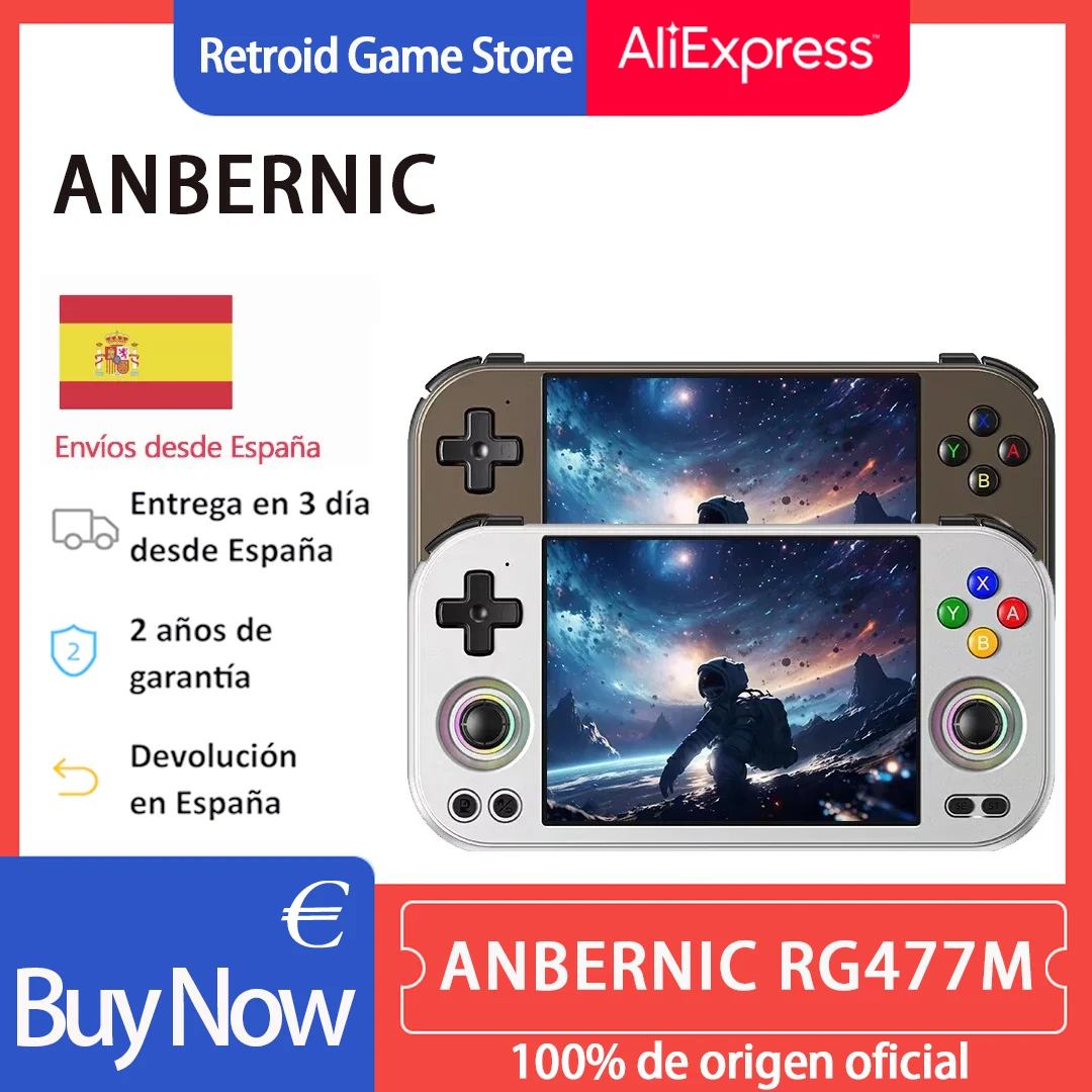 Anbernic RG 477M: O Melhor Console Portátil para Jogos Android com Tela In-Cell de 4,7?