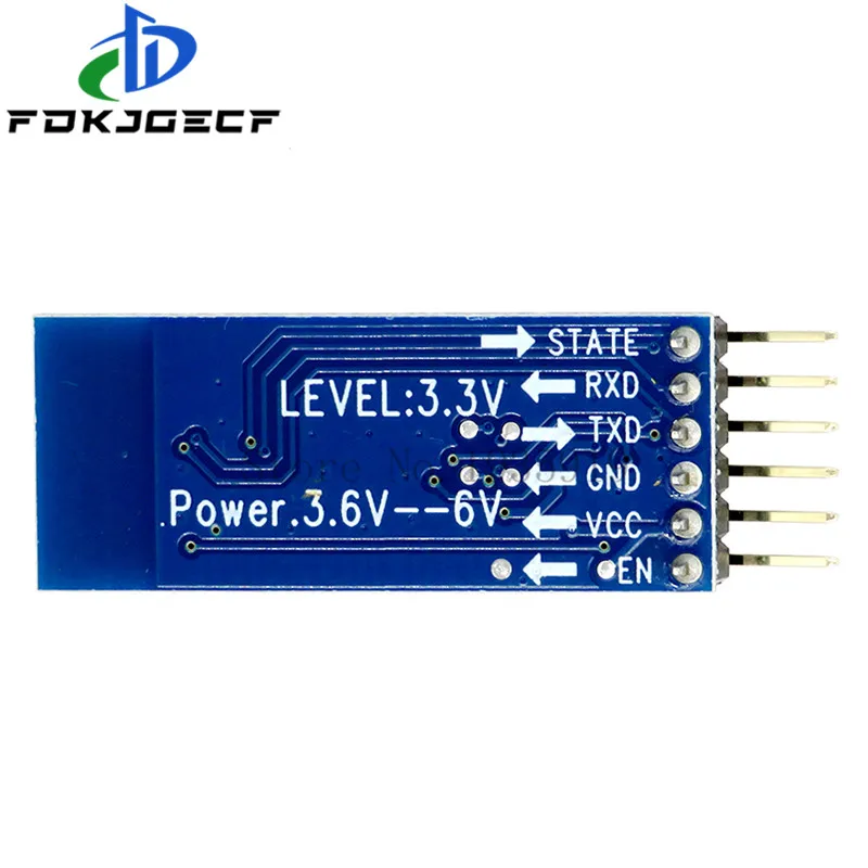 HC-05 HC-06 master-slave 6pin/4pin anti-reverse, integrated Bluetooth serial pass-through module, wireless serial for arduino