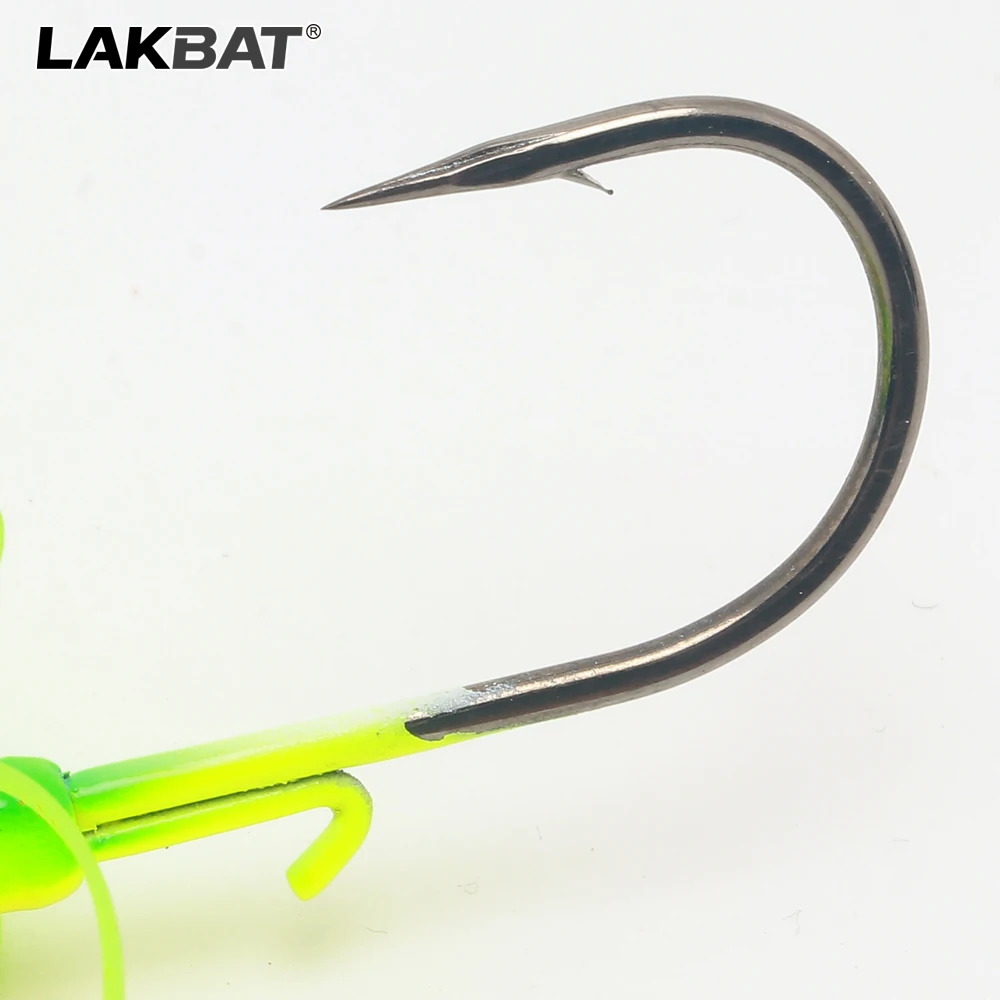 LAKBAT Chatterbait 7g/9g/11g/14g/21g Krautfreier Angelköder Spinner-Bait Blade Jig für Barsch, Hecht, Zander, Süßwasser-Angeln, Angelzubehör – Detail 3