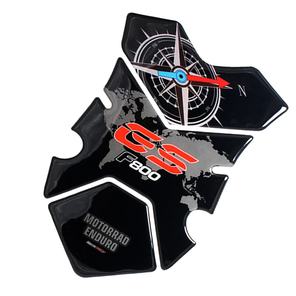 3D Motorcycle Tank Pad Protector Decal Stickers Case for BMW F800GS F800 GS 2008-2015