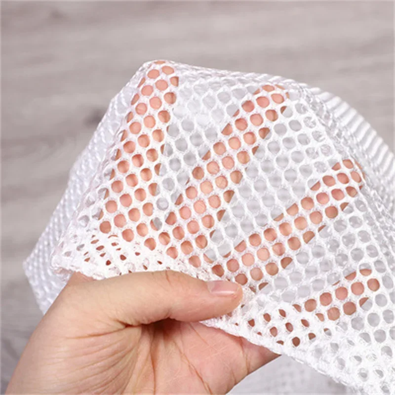 Laundry Mesh Bags Drawstring Net Laundry Saver Mesh Washing Pouch Strong Washing Machine Thicken Net Bag Laundry Bra Aid Pack