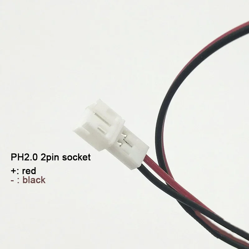 ARSYLID Conversion Cable 3 Pin To 2 Pin 2.5mm Adapter Fan Cable 12V Cooler Fan for VGA Cooling Fan Power Supply 2pin Mini 2pin