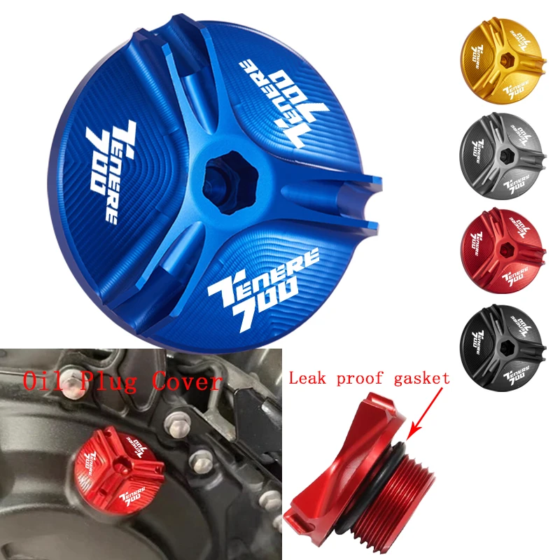 

Защитная крышка моторного масла с ЧПУ для мотоцикла, аксессуары для Yamaha TENERE 700 Tenere 700 XTZ 700 T700 2019-2025