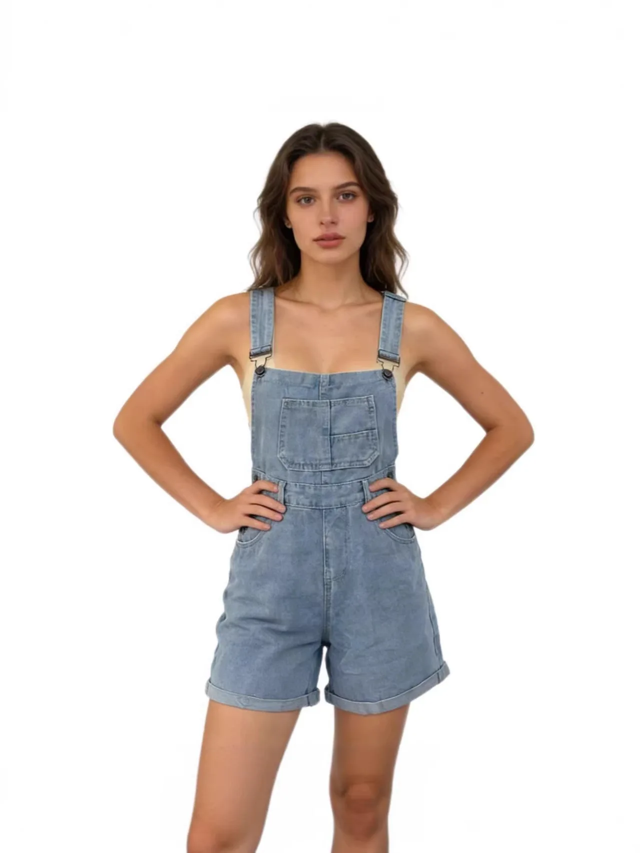 

Extralarge Jeans Multipurpose Pockets Functional Jeans Higher Rise Oversized Jeans Streetstyle Vintage Suspenders Overalls