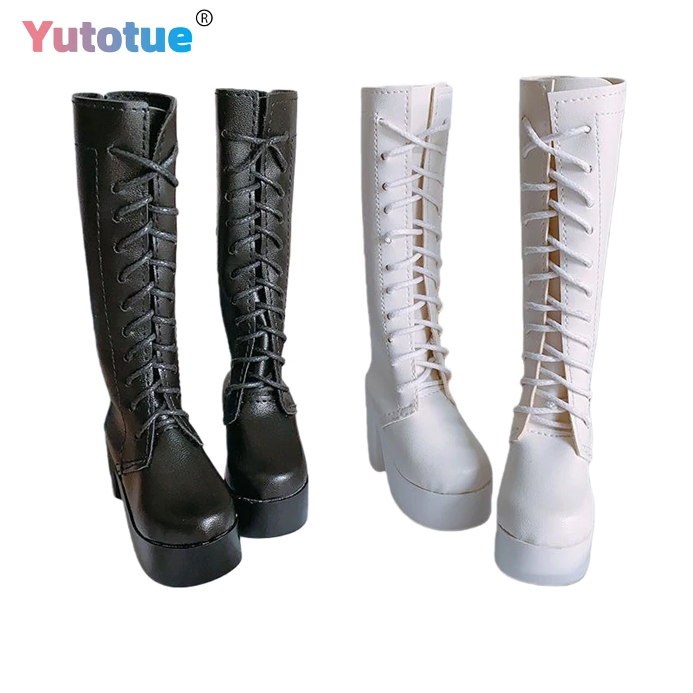 

Yutotue 1 пара кукол, длинные сапоги, обувь для 1/3 куклы BJD, высота 60 см, шарнирная кукла, игрушка, сделай сам, сапоги на высоком каблуке, обувь