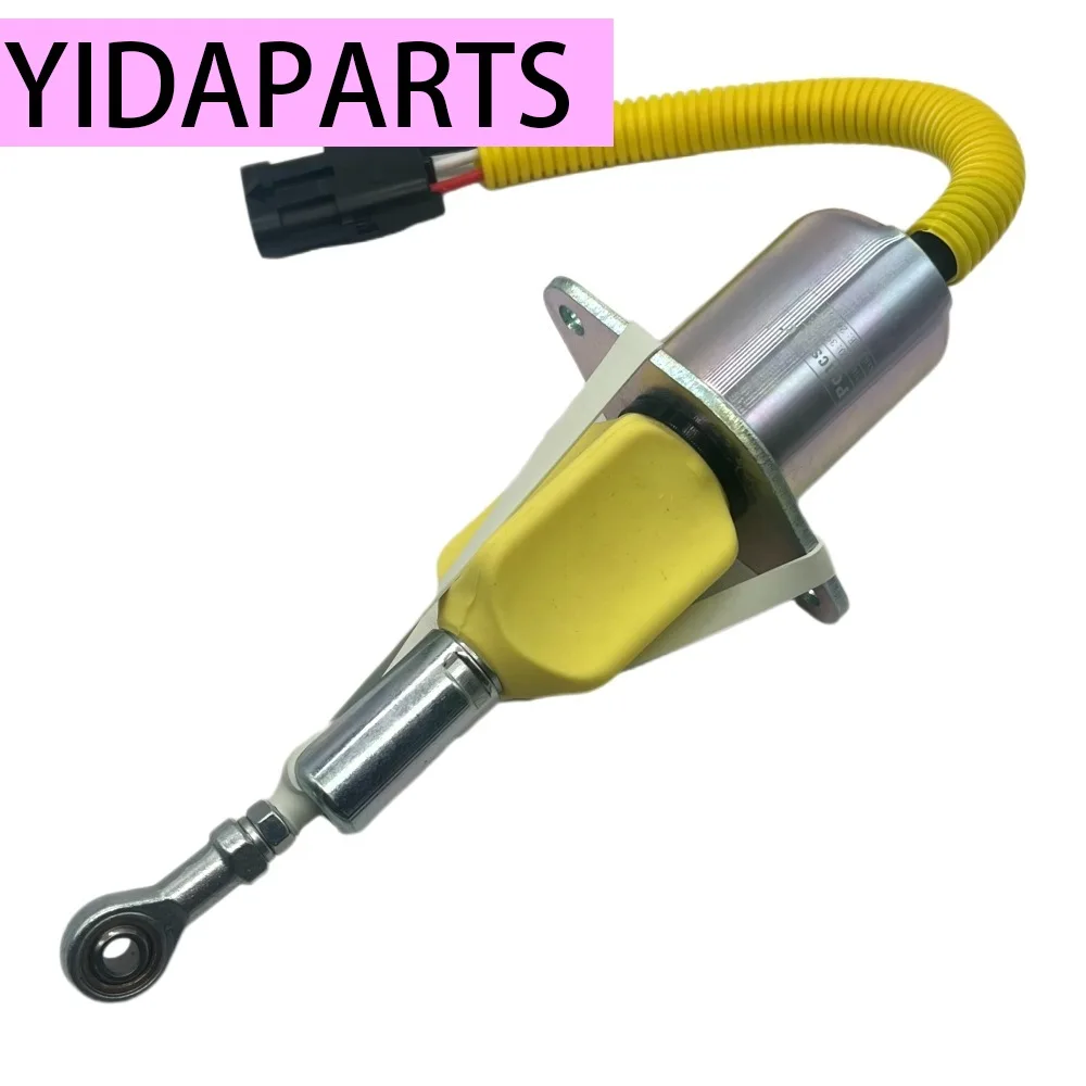 

Excavator parts 24V flameout solenoid valve 3930234 for modern excavators R305-7