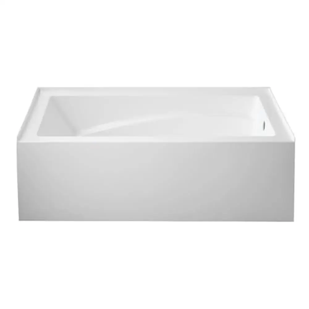 Alcove Tub with Apron Fiberglass Reinforcement 60