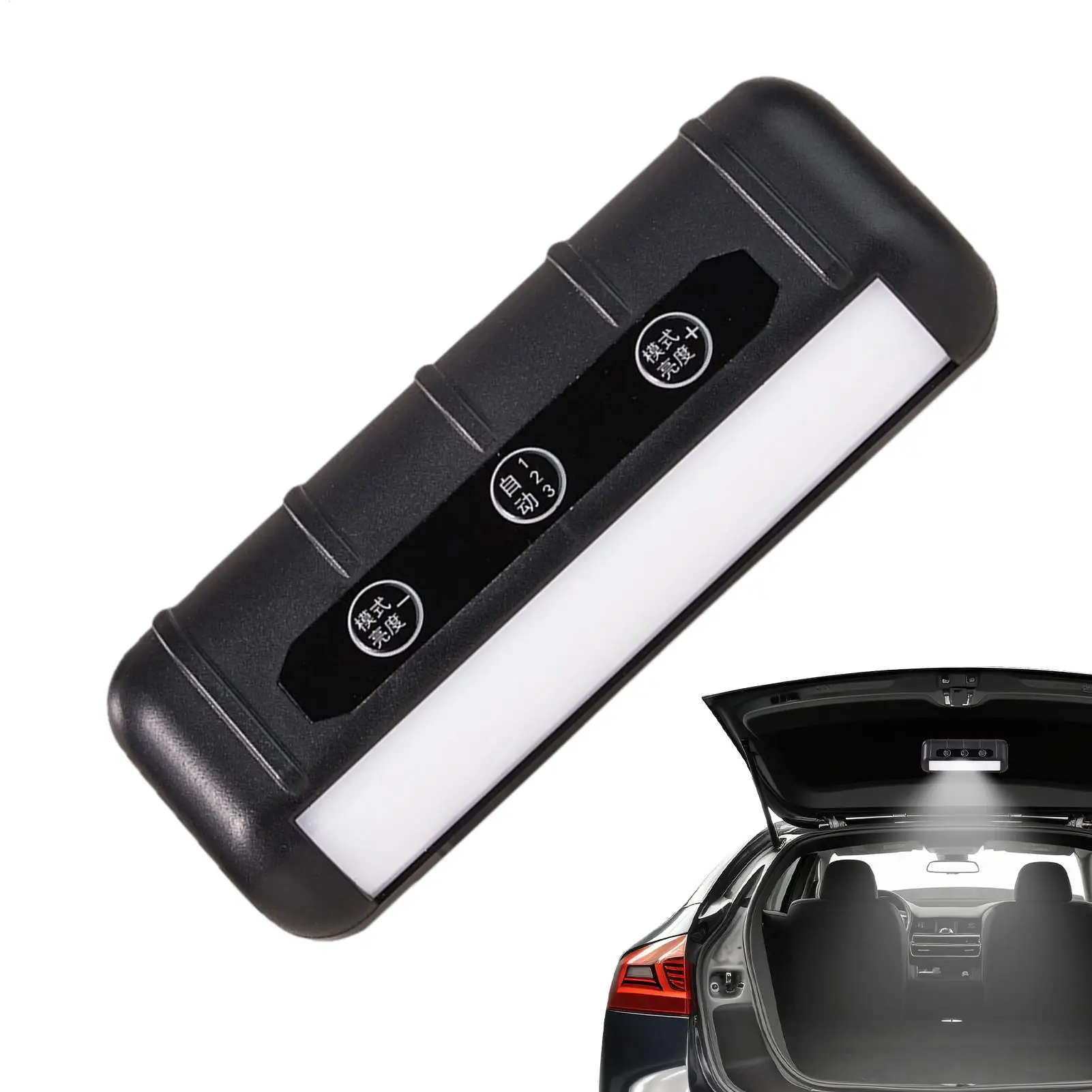 Solar Motion Sensor Trunk Light Solar Powered Motion Sensor Vehicles Lighting Truck Interior Lights for Commuting Road Trip